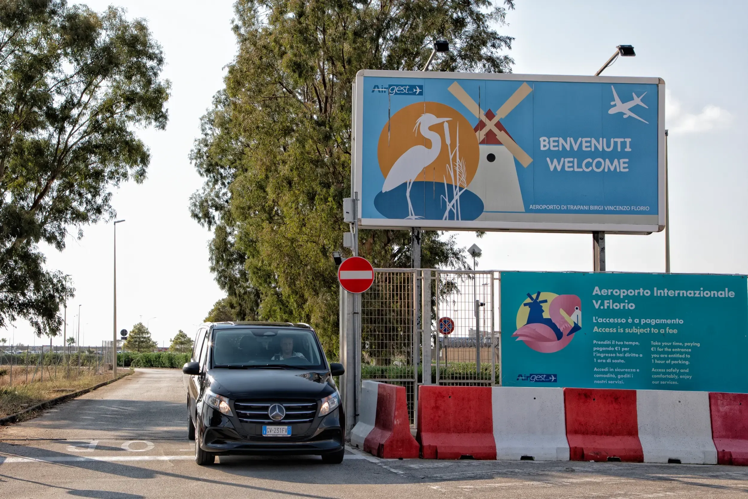 Navetta per aeroporto di Trapani e Palermo 